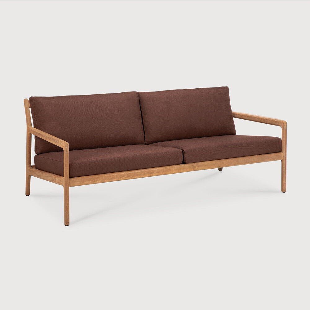 Natural Jack outdoor sofa Burgundy 2 sizes
