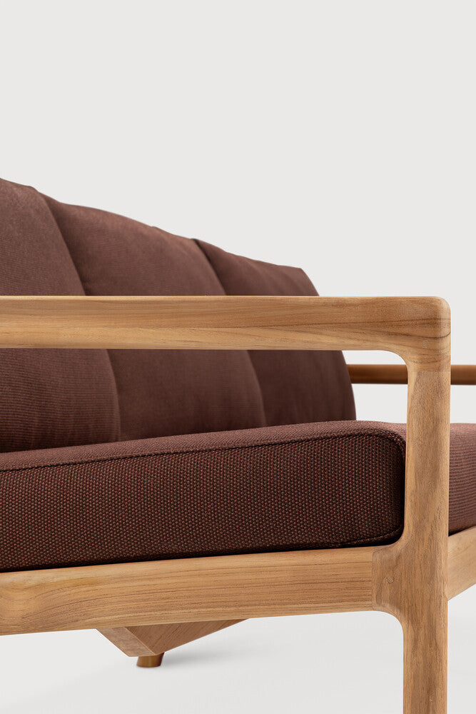 Natural Jack outdoor sofa Burgundy 2 sizes