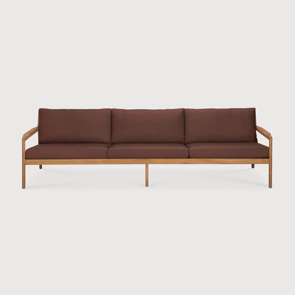 Natural Jack outdoor sofa Burgundy 2 sizes