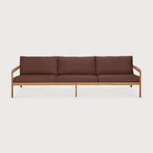 Cargar imagen en el visor de la galería, Natural Jack outdoor sofa Burgundy 2 sizes