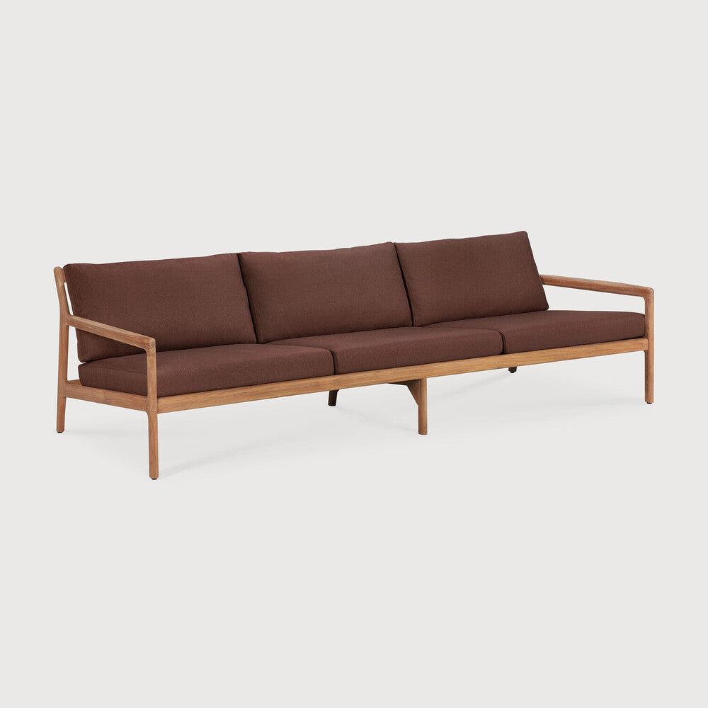 Natural Jack outdoor sofa Burgundy 2 sizes