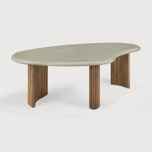 Boomerang outdoor coffee table