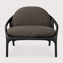 Laden Sie das Bild in den Galerie-Viewer, Vime outdoor lounge chair Dark Brown