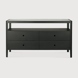 Spindle dresser Oak Black