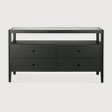 Spindle dresser Oak Black
