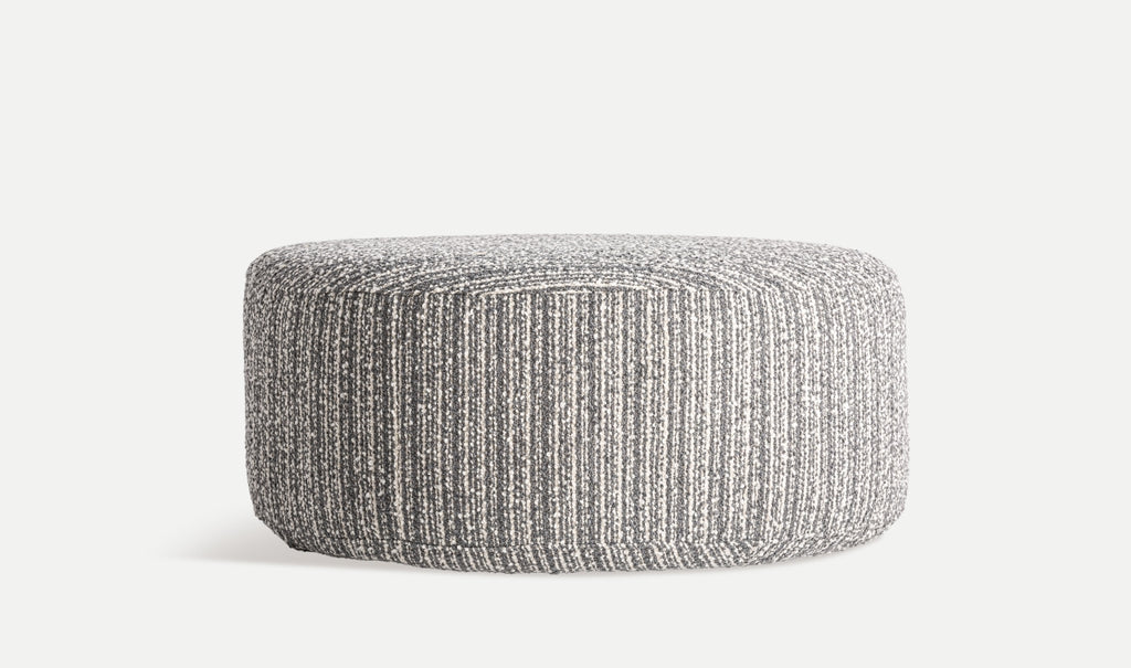 GREY POUF