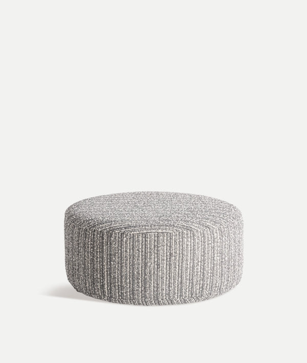 GREY POUF