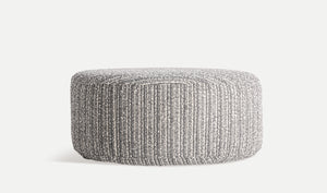 GREY POUF