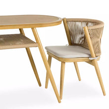 Load image into Gallery viewer, Set of terrace table and chairs