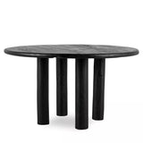 Round table black