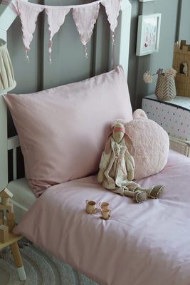 Pościel bawełniana Pudrowy Róż