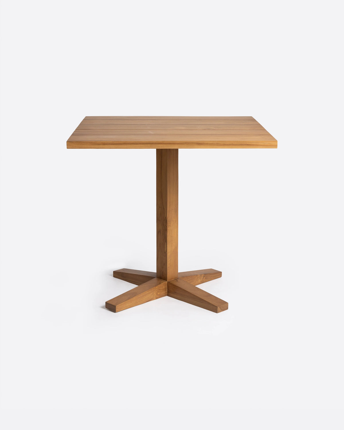 Outdoor dining table square
