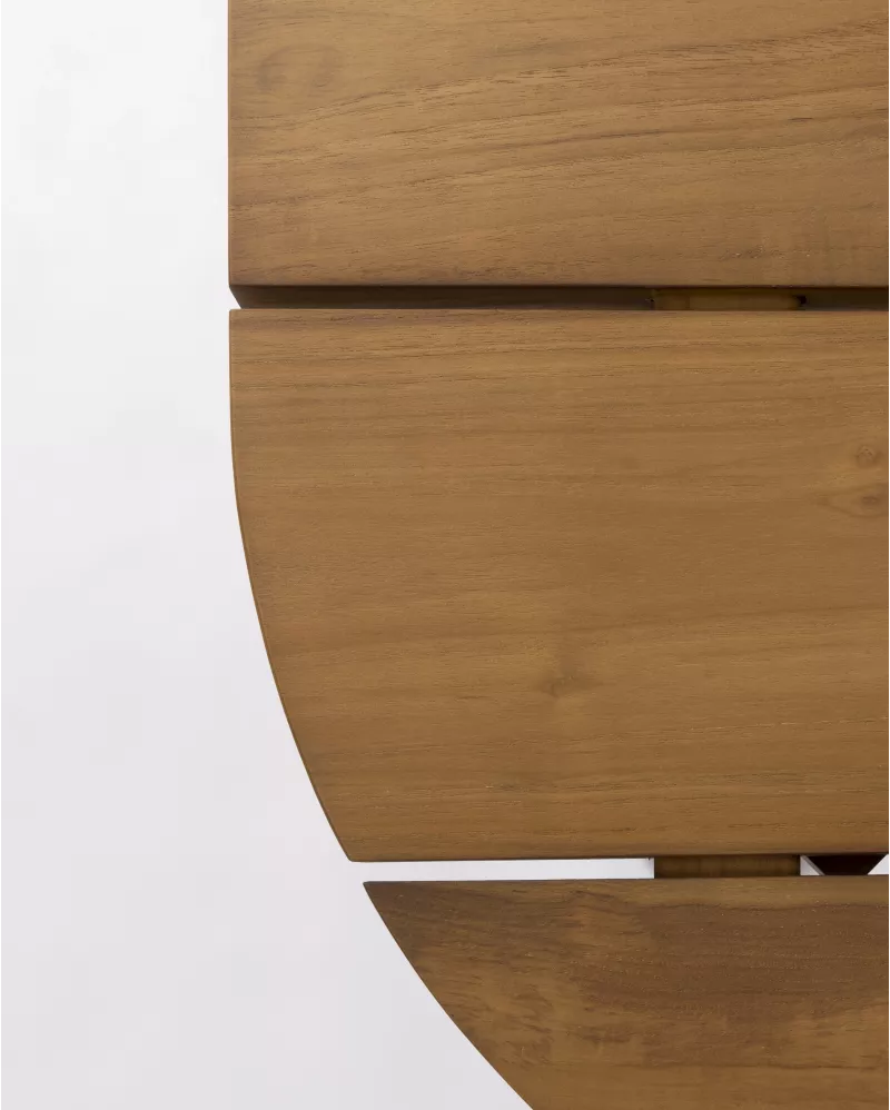 Outdoor dining table