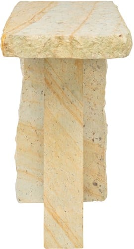 Sandstone Green side table