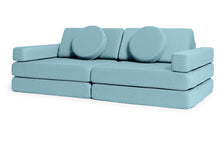 Load image into Gallery viewer, Shappy Play Sofa Ultra Plush Sky Blue