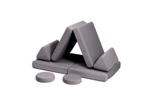 Carica l&#39;immagine nel visualizzatore di Gallery, Shappy Original Play Sofa Dark Grey