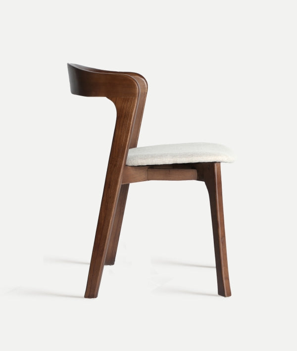Elm wood brown chair
