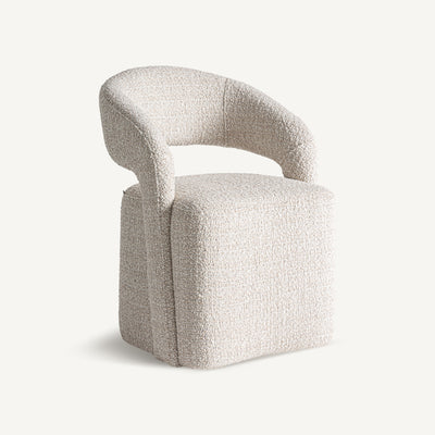 Chenille dining chair