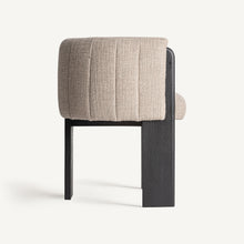 Laden Sie das Bild in den Galerie-Viewer, Black Oak/Grey Dining Chair
