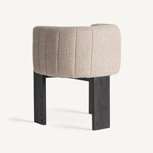 Laden Sie das Bild in den Galerie-Viewer, Black Oak/Grey Dining Chair