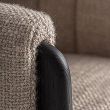 Laden Sie das Bild in den Galerie-Viewer, Black Oak/Grey Dining Chair