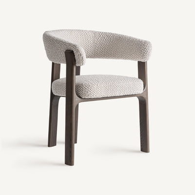Ash wood dining chair