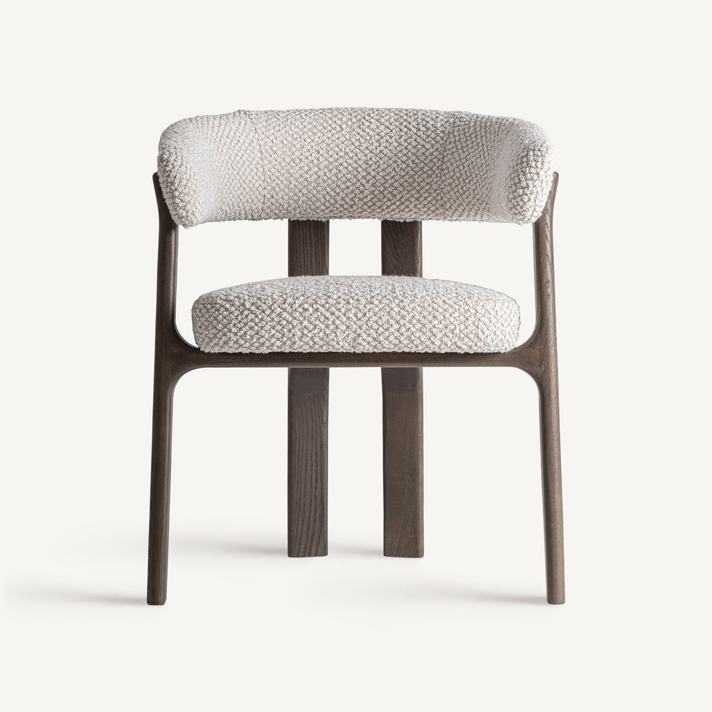 Ash wood dining chair
