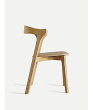 Load image into Gallery viewer, Elm wood chair natural