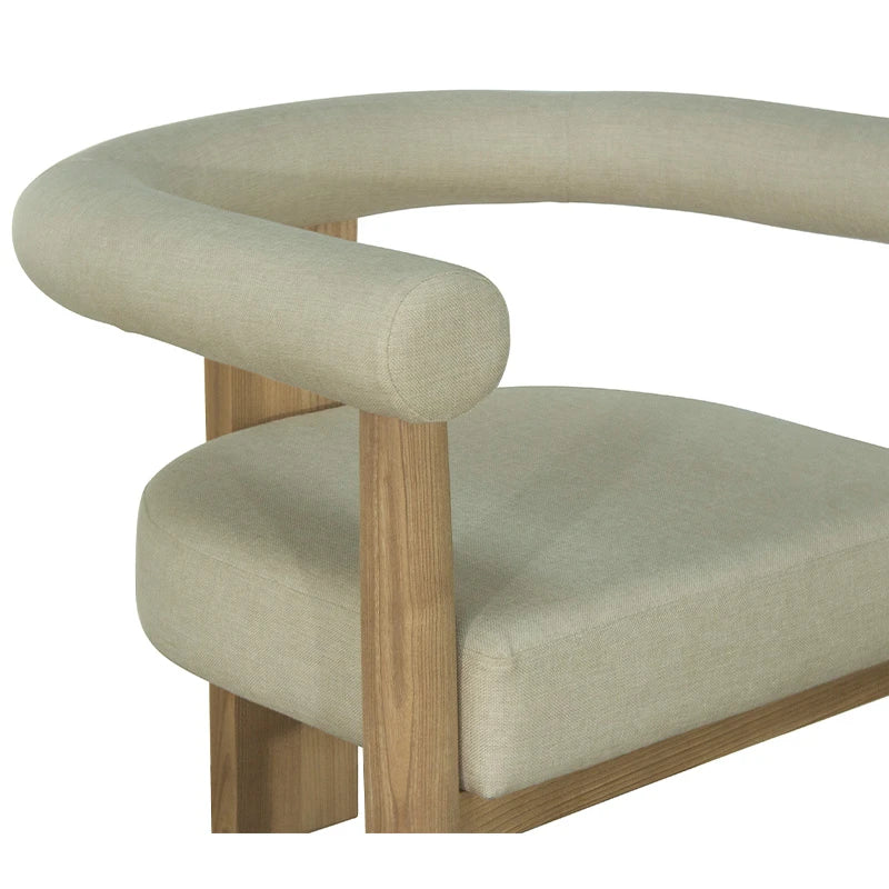 Oak armchair