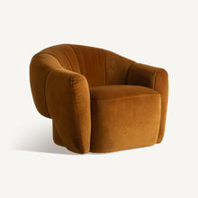 Load image into Gallery viewer, Camel Armchair