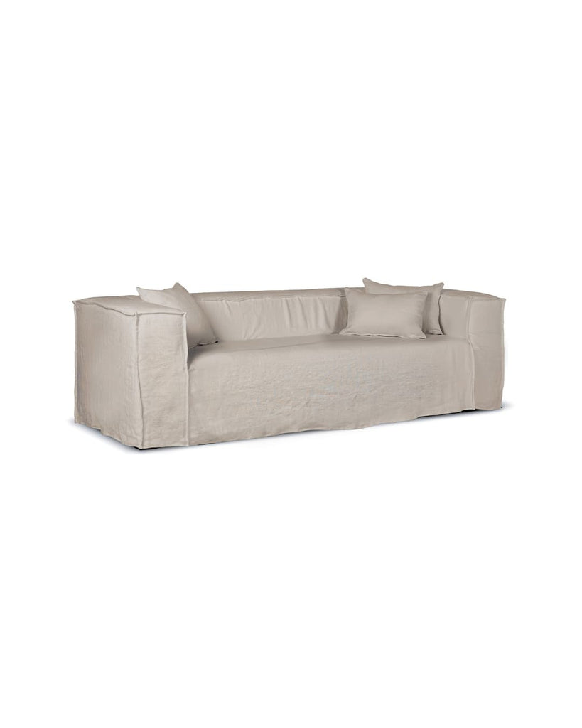 2P Natural Linen sofa