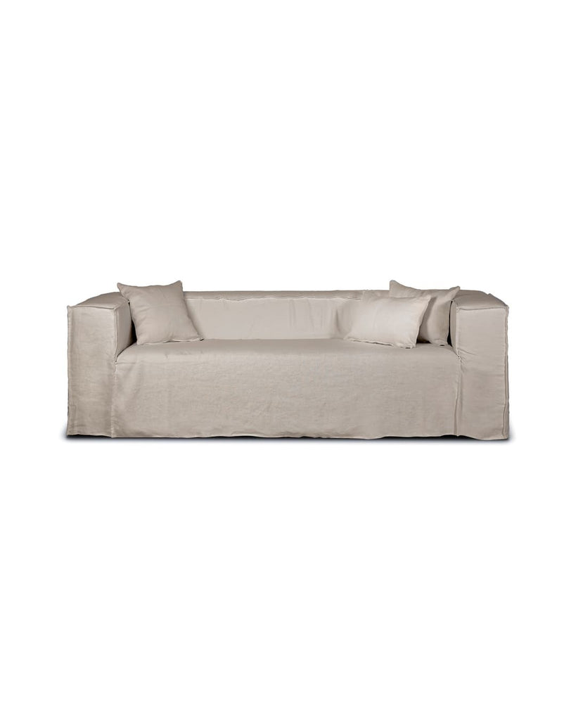 2P Natural Linen sofa