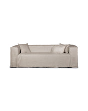 Load image into Gallery viewer, 2P Natural Linen sofa