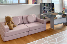 Load image into Gallery viewer, Shappy Play Sofa Ultra Plush Soft Pink