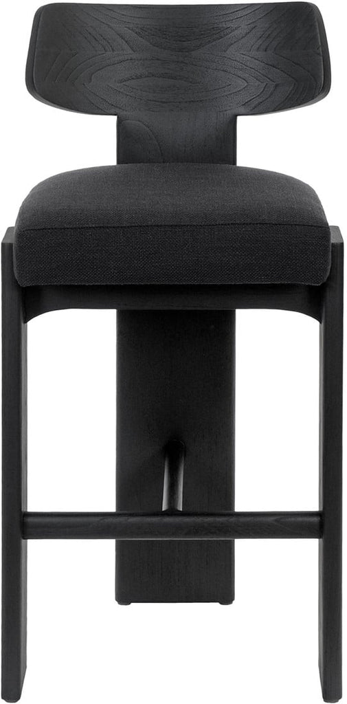 Soft Bar Chair Black