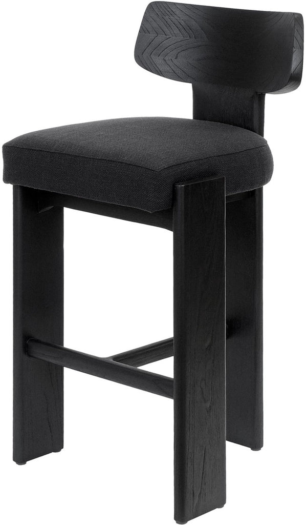 Soft Bar Chair Black