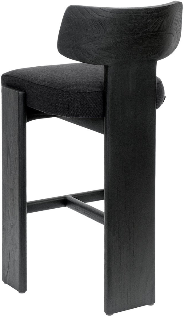 Soft Bar Chair Black