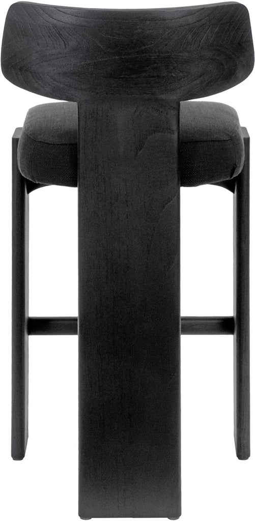 Soft Bar Chair Black