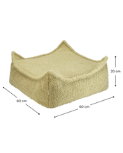 Carica l&#39;immagine nel visualizzatore di Gallery, Matcha Square Ottoman