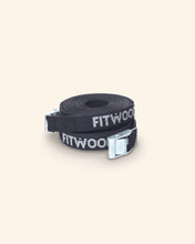 Cargar imagen en el visor de la galería, Straps for gym rings | black