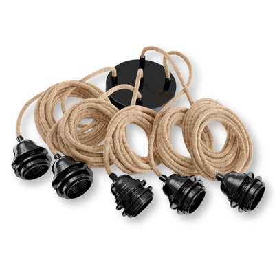 HANG 5 five-bulb pendant