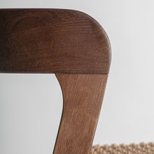 Load image into Gallery viewer, Brown Oak Bar Stool