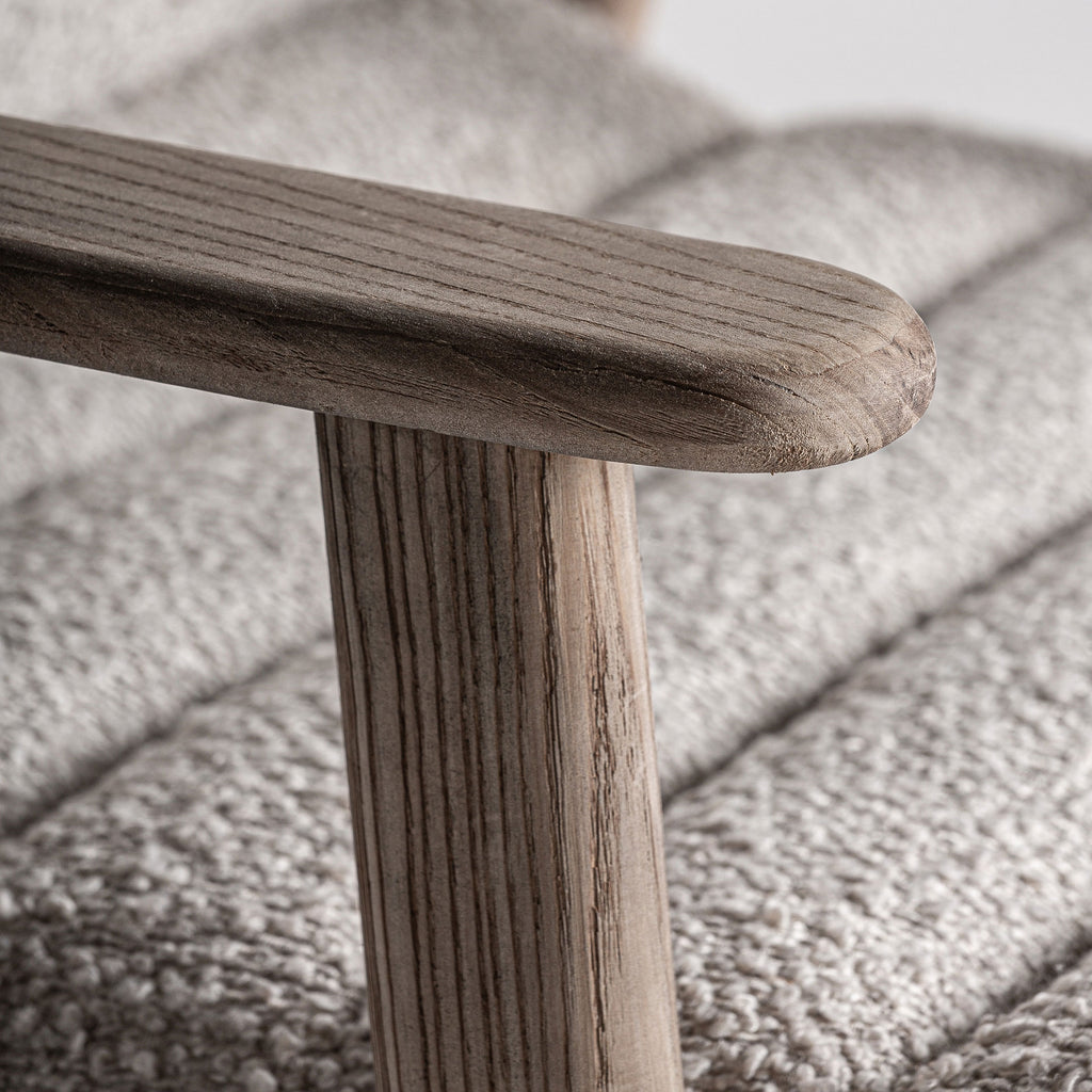 JACQUARD STOOL NATURAL