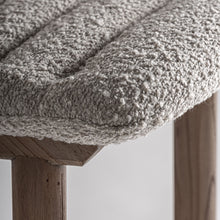 Laden Sie das Bild in den Galerie-Viewer, JACQUARD STOOL NATURAL