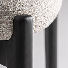 Load image into Gallery viewer, Black Ash Wood Counter Stool