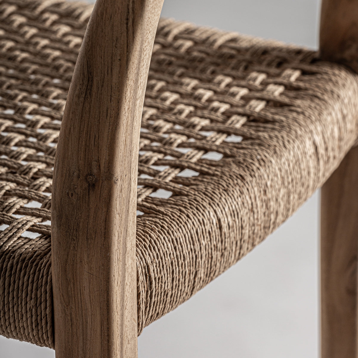 Teak Counter Stool
