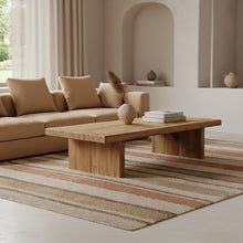 Charger l'image dans la galerie, Recycled teak wood coffee table