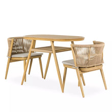 Load image into Gallery viewer, Set of terrace table and chairs