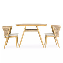 Load image into Gallery viewer, Set of terrace table and chairs