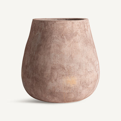 PALE PINK CONCRETE VASE